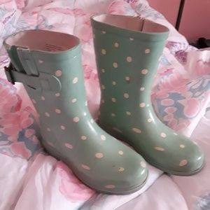 Girls rain boots size 1